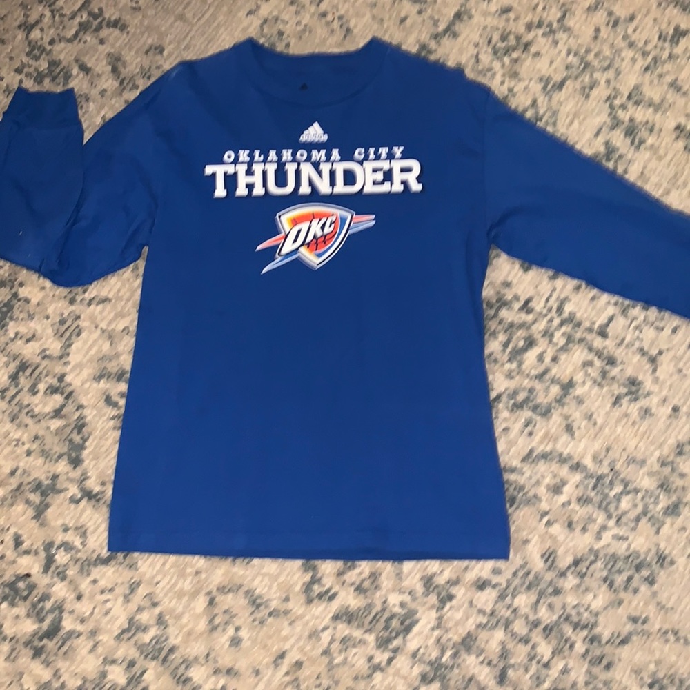 Adidas Oklahoma City Thunder mens long sleeve